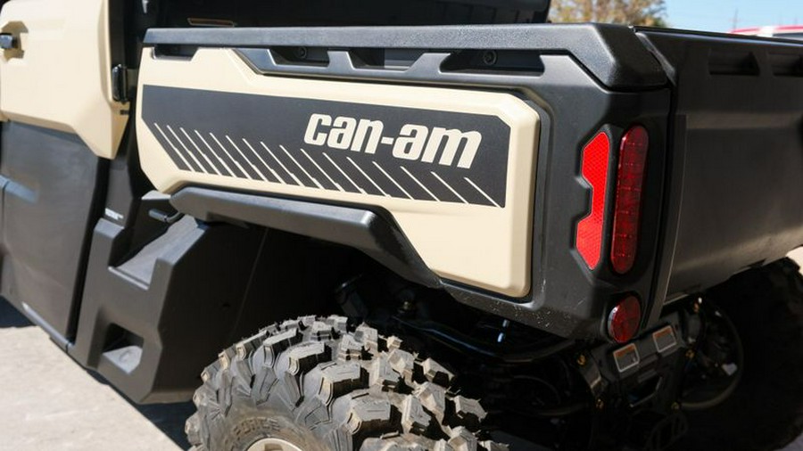 New 2024 CAN-AM DEFENDER MAX LIMITED HD10 DESERT TAN AND TIMELESS BLACK