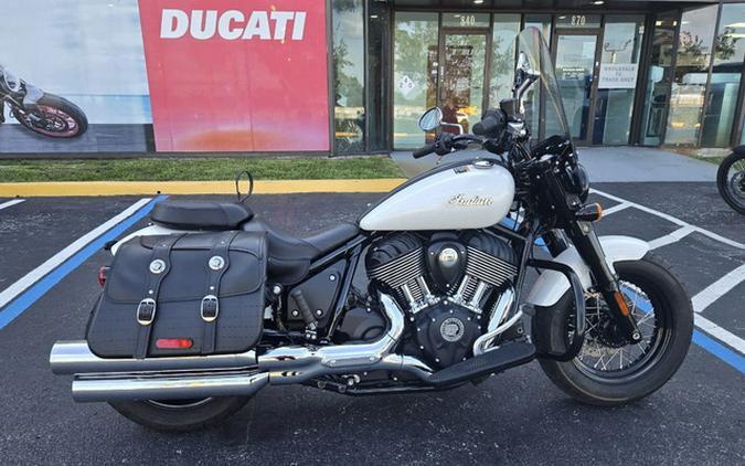 2022 Indian Super Chief ABS Pearl White