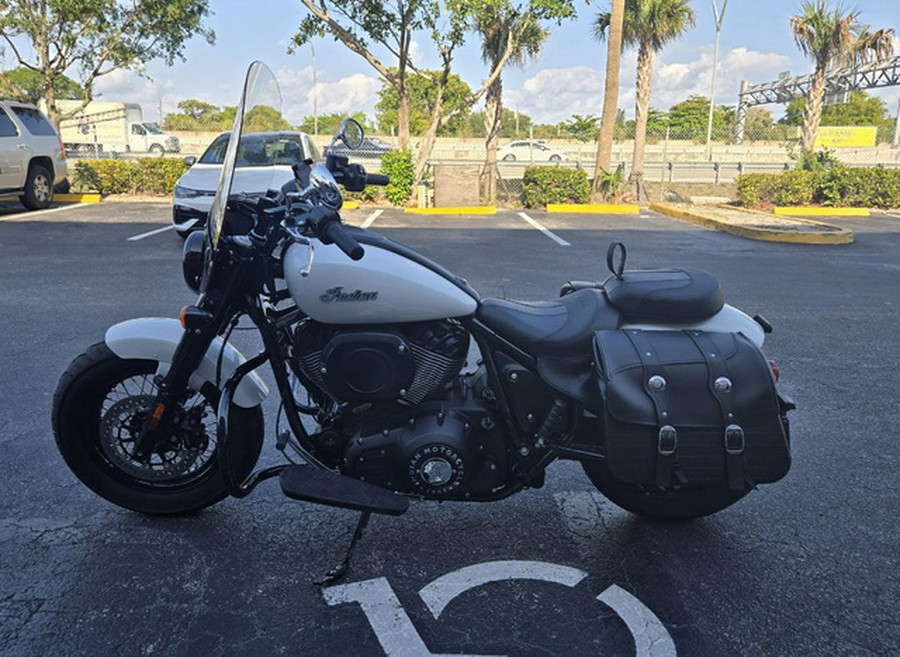 2022 Indian Super Chief ABS Pearl White