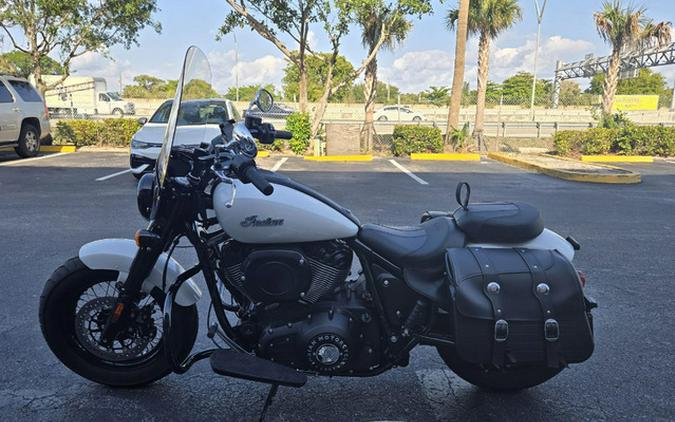 2022 Indian Super Chief ABS Pearl White