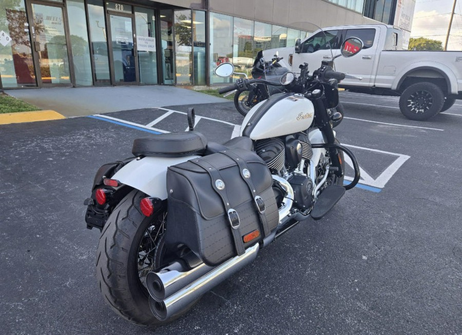 2022 Indian Super Chief ABS Pearl White