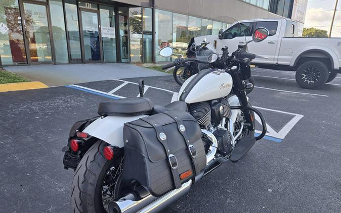 2022 Indian Super Chief ABS Pearl White