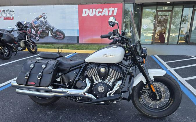 2022 Indian Super Chief ABS Pearl White