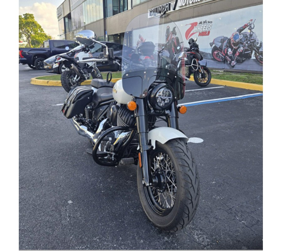 2022 Indian Super Chief ABS Pearl White