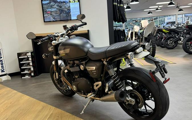 2022 Triumph Speed Twin Matt Storm Grey