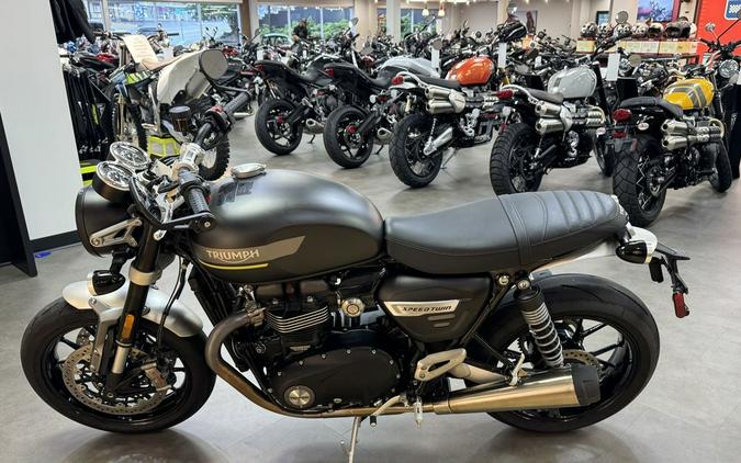 2022 Triumph Speed Twin Matt Storm Grey