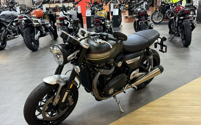 2022 Triumph Speed Twin Matt Storm Grey