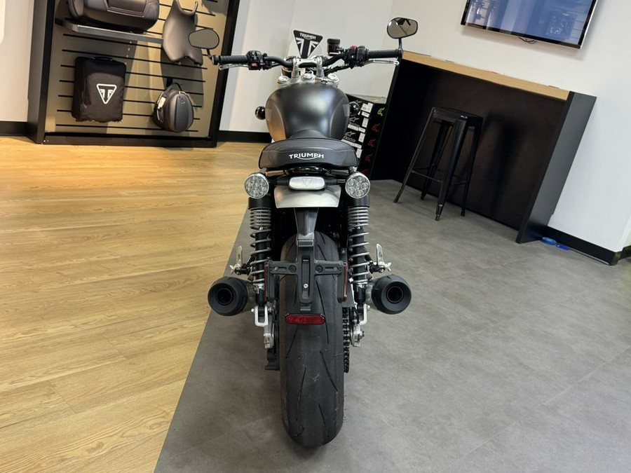 2022 Triumph Speed Twin Matt Storm Grey