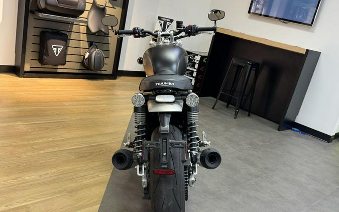 2022 Triumph Speed Twin Matt Storm Grey