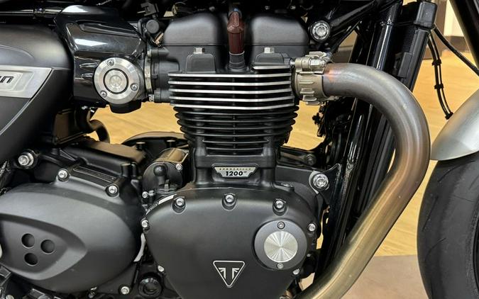 2022 Triumph Speed Twin Matt Storm Grey