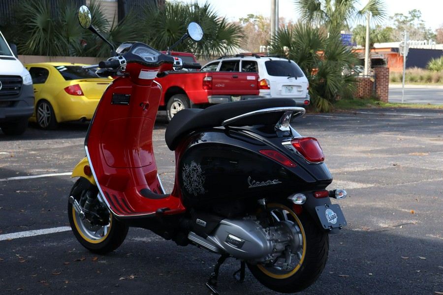 2023 Vespa Primavera 150 Disney Mickey Mouse Edition By Vespa