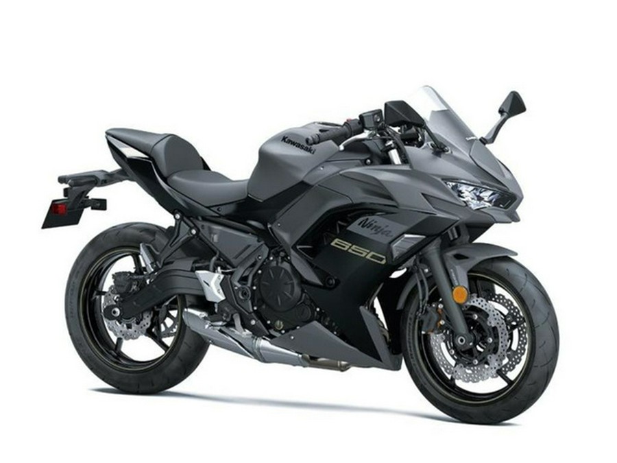 2024 Kawasaki Ninja 650 ABS Metallic Matte Dark Gray/Metallic S ABS