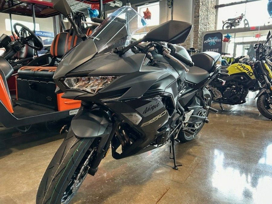 2024 Kawasaki Ninja 650 ABS Metallic Matte Dark Gray/Metallic S ABS