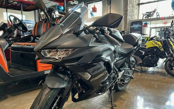 2024 Kawasaki Ninja 650 ABS Metallic Matte Dark Gray/Metallic S ABS