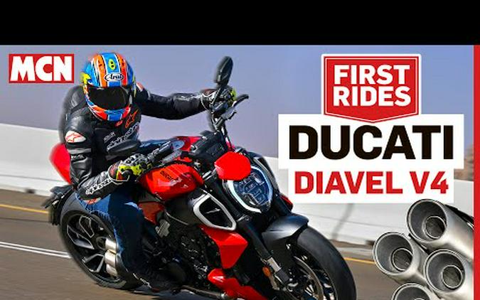 Is the 2023 Ducati Diavel V4 the ultimate performance cruiser? | MCN Review
