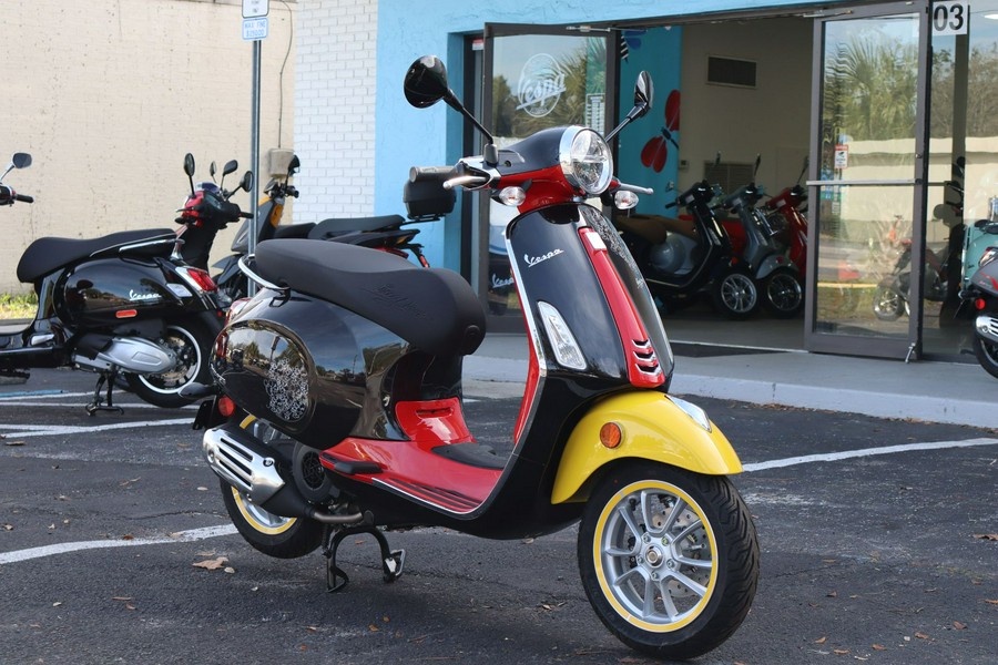 2023 Vespa Primavera 150 Disney Mickey Mouse Edition By Vespa