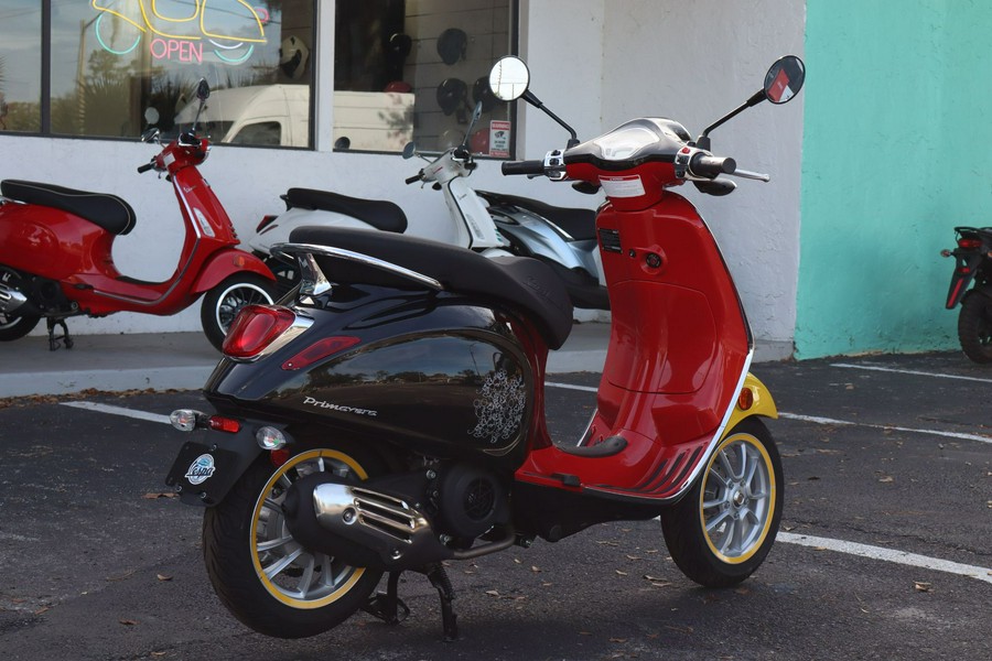 2023 Vespa Primavera 150 Disney Mickey Mouse Edition By Vespa