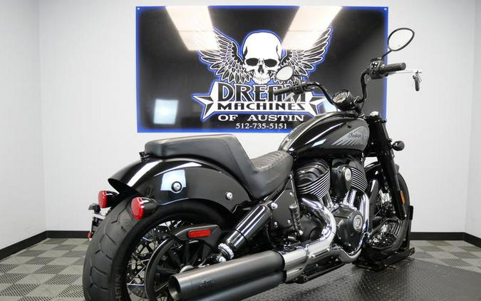 2023 Indian Motorcycle® Chief® Bobber ABS Black Metallic