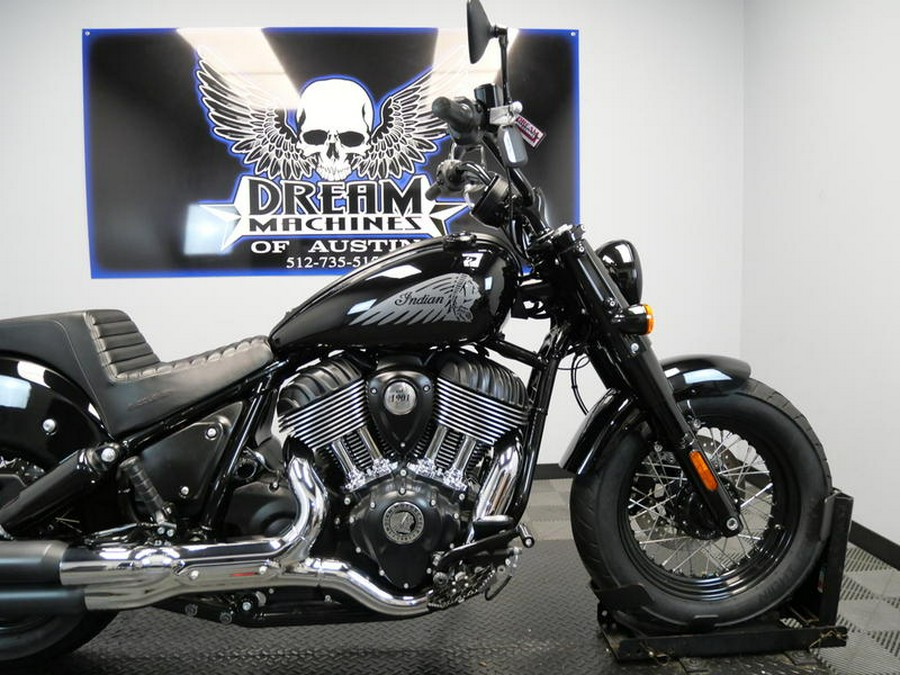 2023 Indian Motorcycle® Chief® Bobber ABS Black Metallic