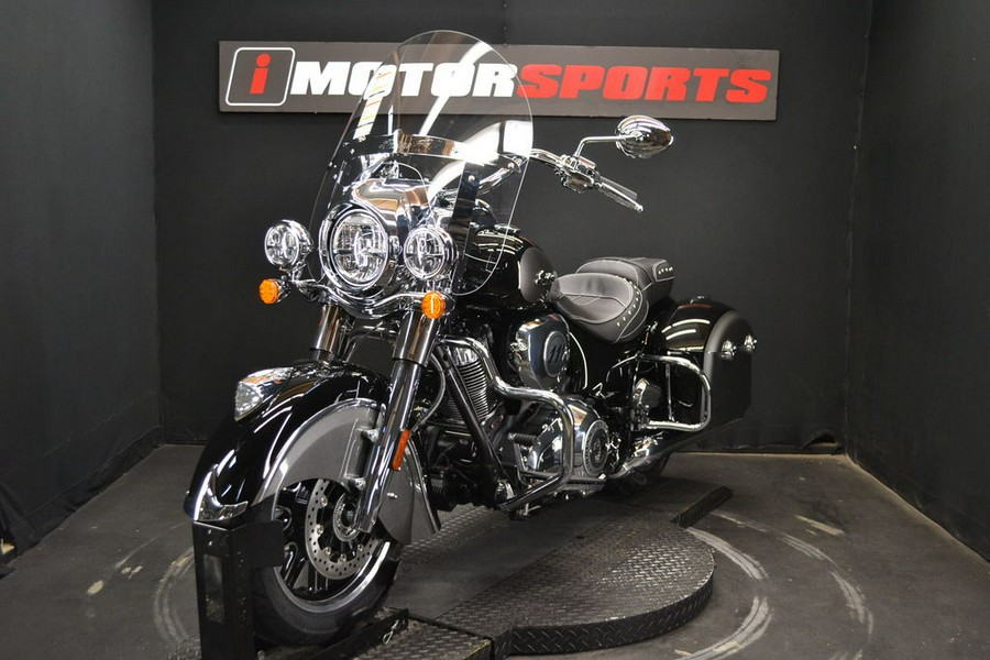 2024 Indian Motorcycle® Springfield® Black Metallic/Titanium Metallic