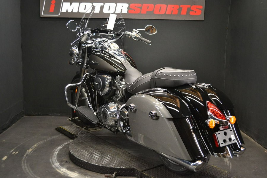 2024 Indian Motorcycle® Springfield® Black Metallic/Titanium Metallic