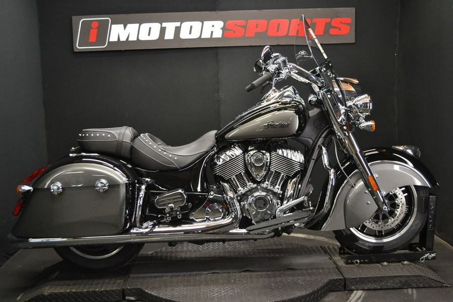 2024 Indian Motorcycle® Springfield® Black Metallic/Titanium Metallic