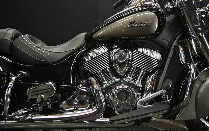 2024 Indian Motorcycle® Springfield® Black Metallic/Titanium Metallic