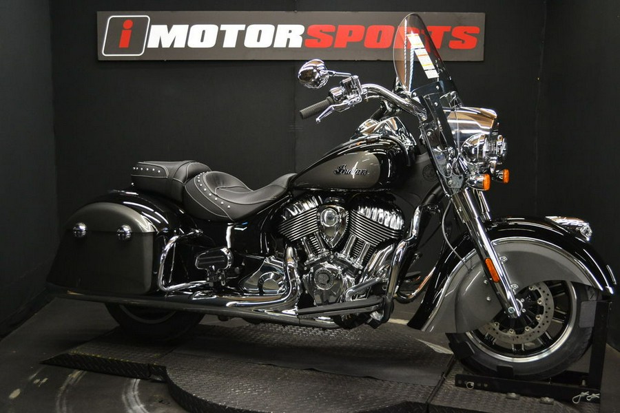 2024 Indian Motorcycle® Springfield® Black Metallic/Titanium Metallic