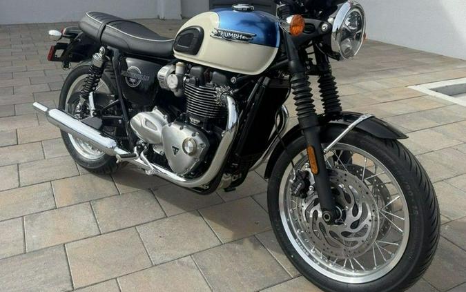 2026 Triumph Bonneville T120 Aegean blue