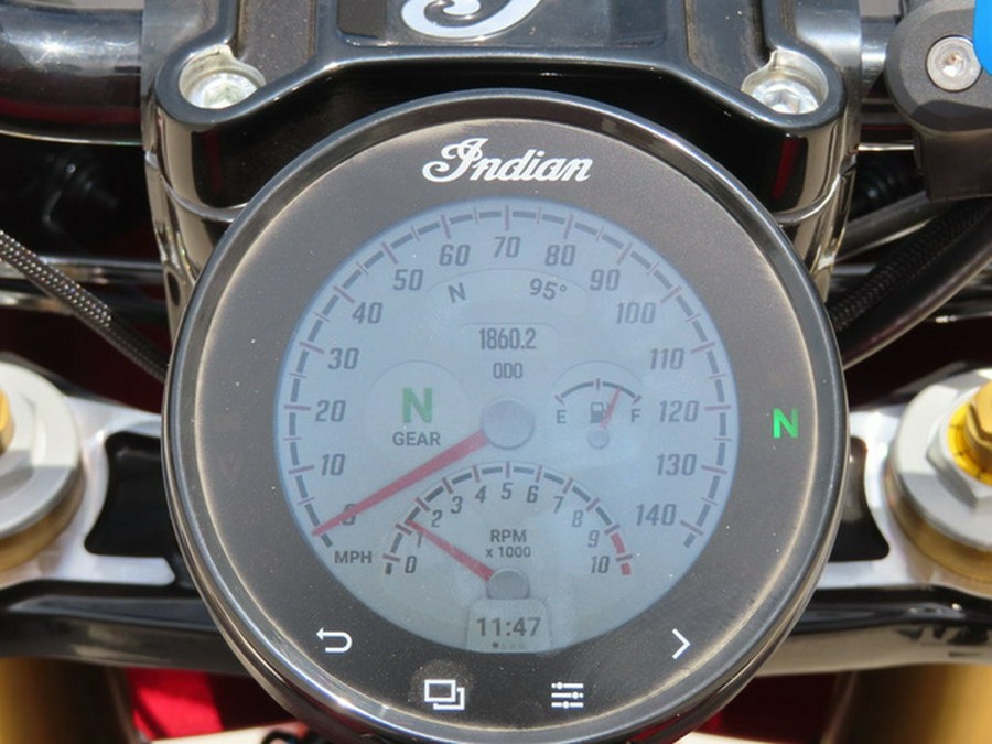2025 Indian 101 Scout Sunset Red Metallic With Graphics