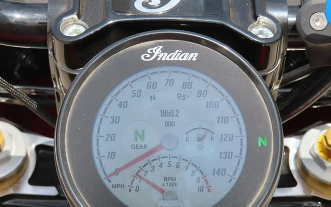 2025 Indian 101 Scout Sunset Red Metallic With Graphics