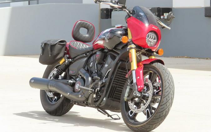 2025 Indian 101 Scout Sunset Red Metallic With Graphics