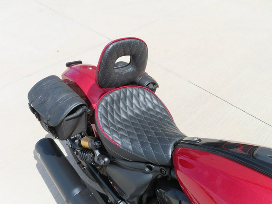 2025 Indian 101 Scout Sunset Red Metallic With Graphics