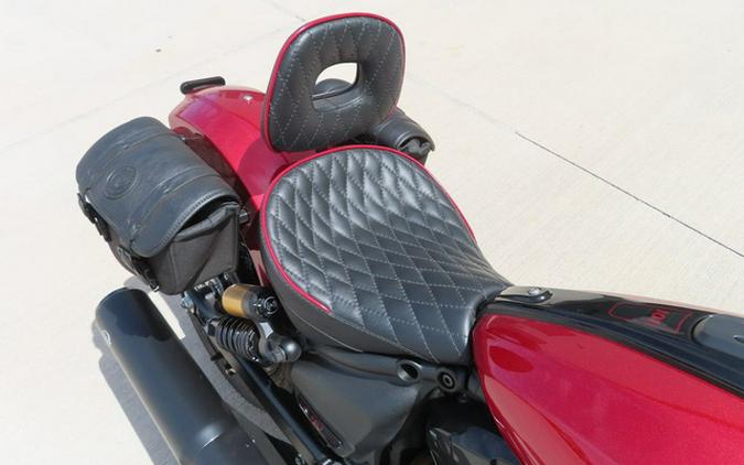 2025 Indian 101 Scout Sunset Red Metallic With Graphics