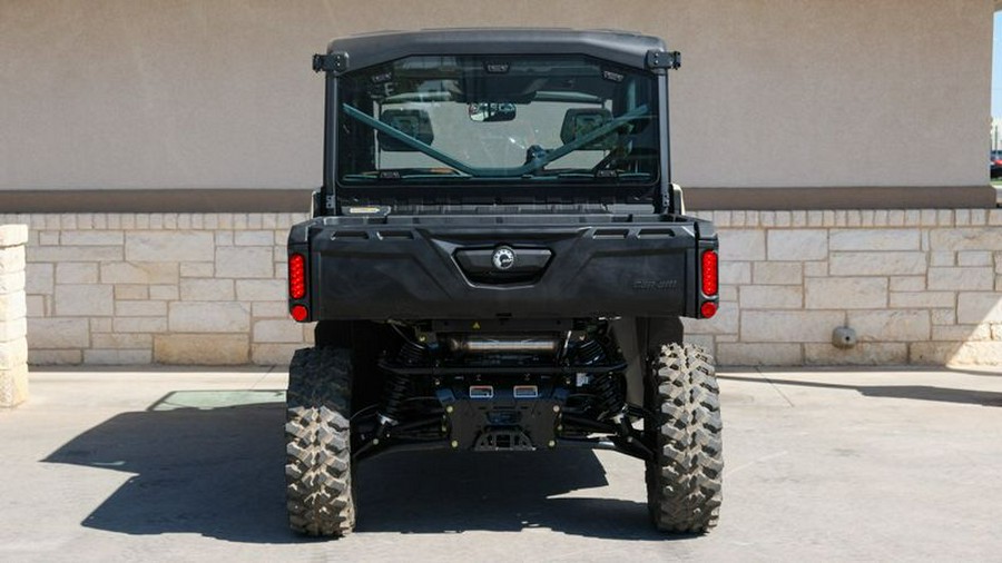 New 2024 CAN-AM DEFENDER MAX LIMITED HD10 DESERT TAN AND TIMELESS BLACK