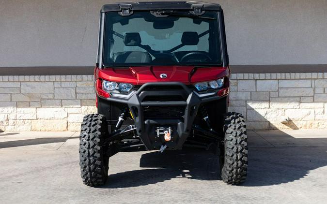 New 2024 CAN-AM DEFENDER 6X6 LIMITED HD10 FIERY RED