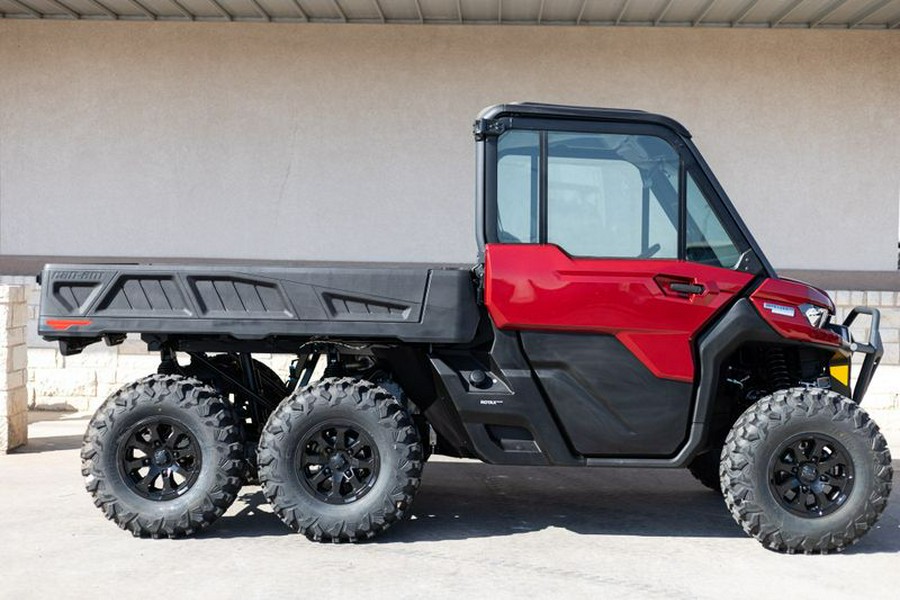 New 2024 CAN-AM DEFENDER 6X6 LIMITED HD10 FIERY RED