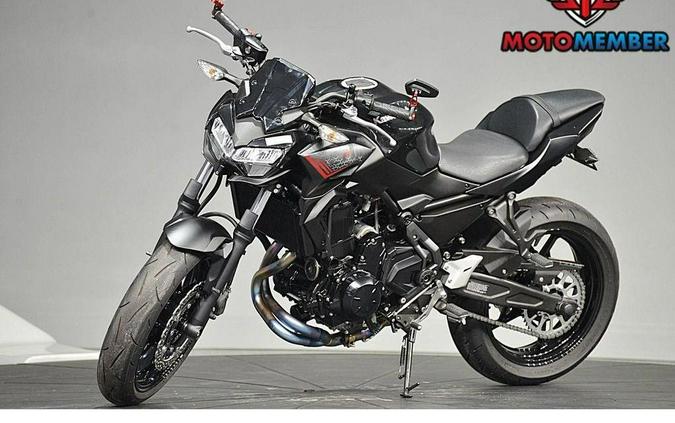 2020 Kawasaki Z650 Metallic Black/Metallic Flat Spark Black