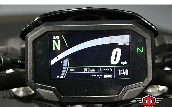 2020 Kawasaki Z650 Metallic Black/Metallic Flat Spark Black