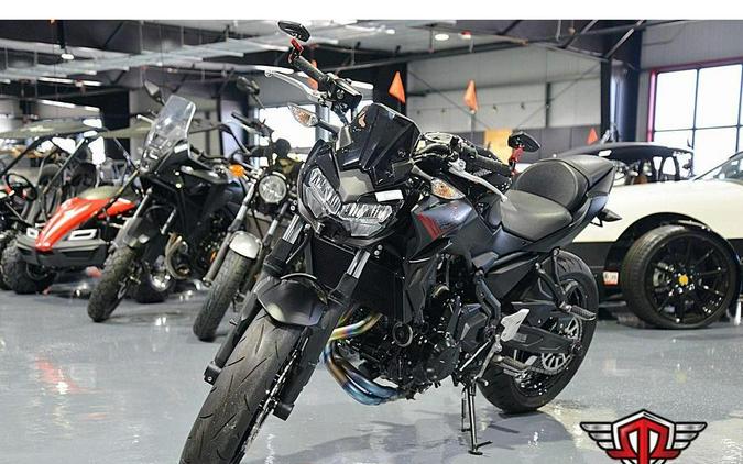 2020 Kawasaki Z650 Metallic Black/Metallic Flat Spark Black