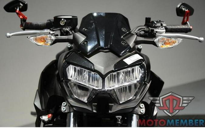2020 Kawasaki Z650 Metallic Black/Metallic Flat Spark Black