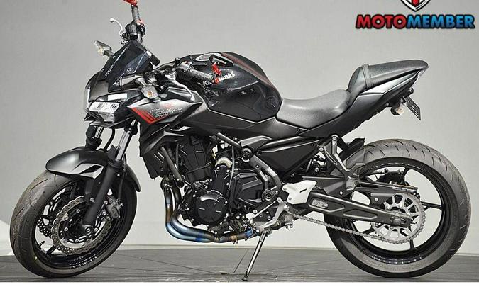 2020 Kawasaki Z650 Metallic Black/Metallic Flat Spark Black