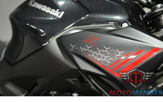 2020 Kawasaki Z650 Metallic Black/Metallic Flat Spark Black