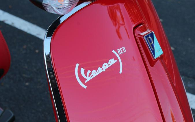 2023 Vespa Primavera 50 Red