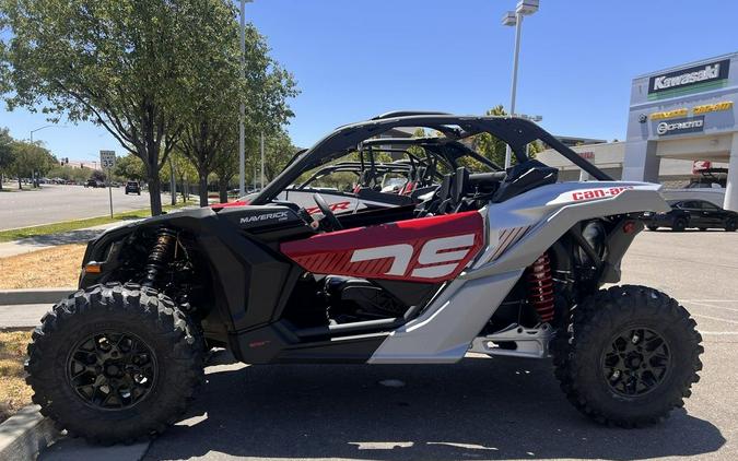 2024 Can-Am® Maverick X3 DS Turbo Fiery Red & Hyper Silver