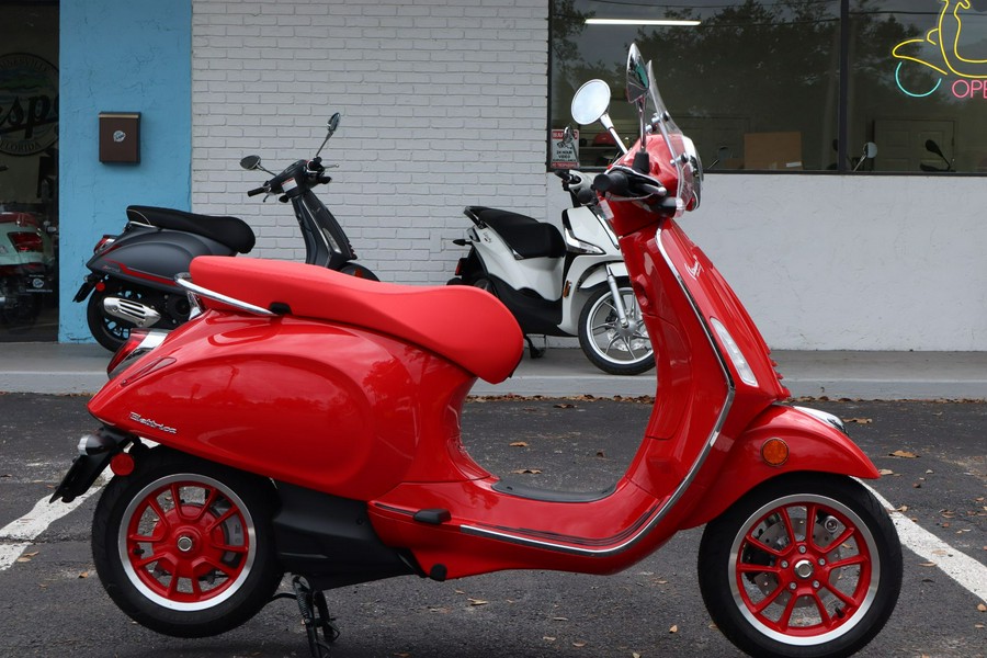 2023 Vespa Elettrica Red 70