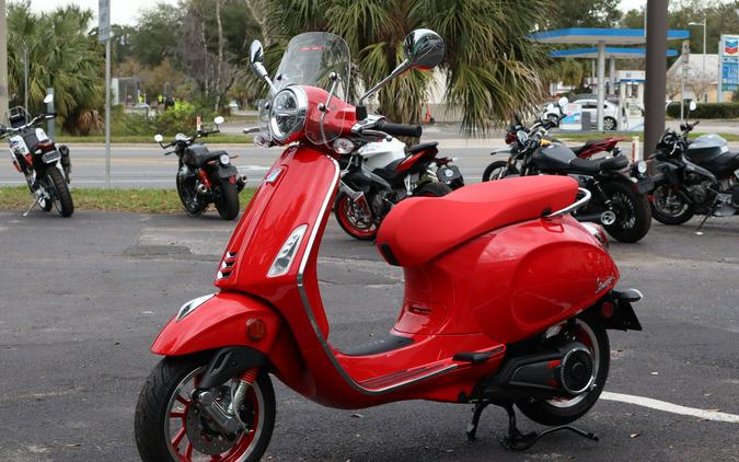 2023 Vespa Elettrica Red 70 KM/H