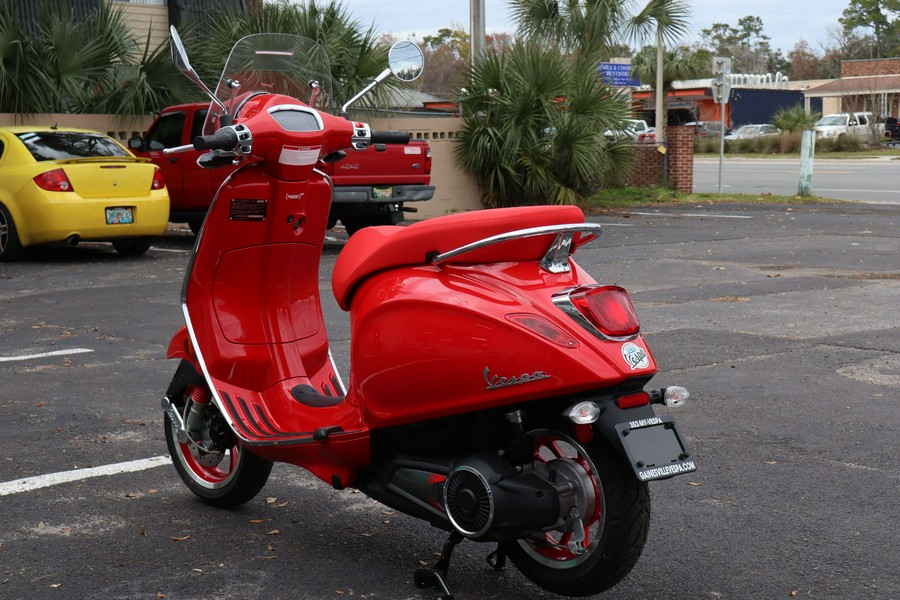 2023 Vespa Elettrica Red 70 KM/H