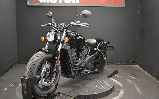 2024 Indian Motorcycle® Scout® Bobber Sixty Black Metallic