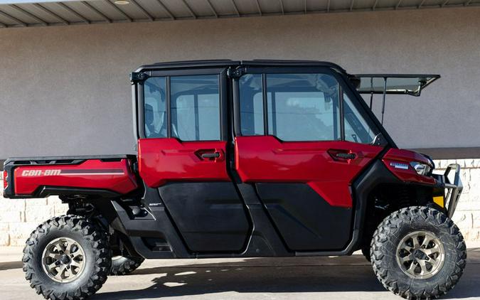 New 2024 CAN-AM DEFENDER MAX LIMITED HD10 FIERY RED